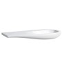 LAUFEN Lavabo encastrable Alessi 120 x 50 cm, sans trou de robinet, avec étagère à gauche