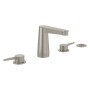Villeroy & Boch Conum Vierloch-Badewannenrandarmatur - Detailansicht