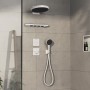 Robinet encastré hansgrohe ShowerSelect Comfort Q pour 3 consommateurs - vue technique