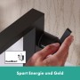 Robinet de lavabo monocommande hansgrohe Tecturis E 240 Fine CoolStart pour vasques à poser avec bonde - vue détaillée