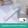 Robinet de lavabo monocommande hansgrohe Tecturis E 110 CoolStart avec vidage à tirette - vue détaillée
