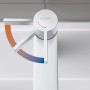 Duravit D-Neo Einhebel-Waschtischmischer S FreshStart ohne Zugstange - technische Ansicht