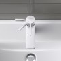 Duravit D-Neo Einhebel-Waschtischmischer S FreshStart ohne Zugstange - Produktansicht