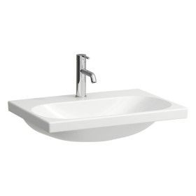 Vasque à poser LAUFEN LUA 65 x 46 cm 1 trou de robinet, sans trop-plein