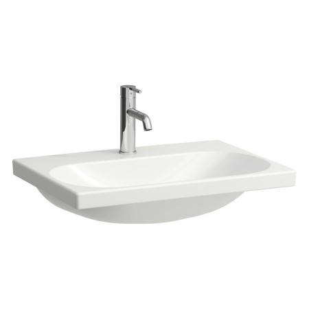Vasque à poser LAUFEN LUA 65 x 46 cm 1 trou de robinet, sans trop-plein