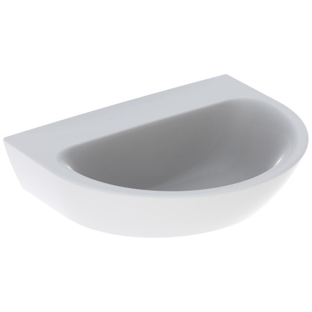 Lavabo Geberit Renova 50 x 40 cm sans trou de robinet ni trop-plein