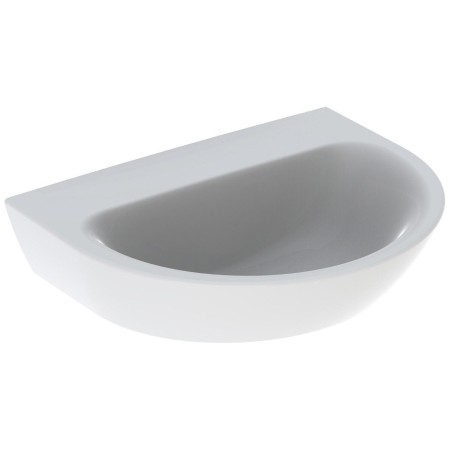 Lavabo Geberit Renova 50 x 40 cm sans trou de robinet ni trop-plein