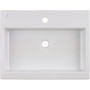 Vasque à poser LAUFEN Living City 60 cm avec trop-plein et 1 trou de robinet - vue détaillée