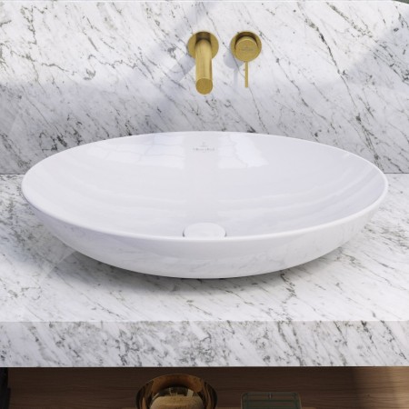 Villeroy & Boch Loop & Friends Aufsatzwaschtisch oval 56 x 38 cm ohne Überlauf