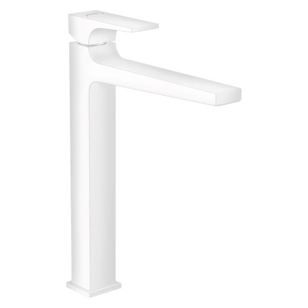 Mitigeur de lavabo monocommande hansgrohe Metropol 260 avec levier et bonde Push-Open pour vasques