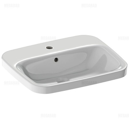 Lavabo encastrable Duravit DuraStyle 56 cm, avec 1 trou de robinet