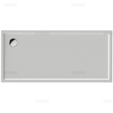 Receveur de douche rectangulaire Duravit Starck Slimline 160 x 75 cm avec Antidérapant