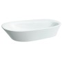 Vasque LAUFEN Palomba 60 x 40 cm sans trop-plein ni trou de robinet