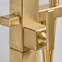 Villeroy & Boch Mettlach Einhebel-Badewannenarmatur - technische Ansicht