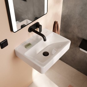 Lavabo hansgrohe Xanuia Q 500/390 senza foro miscelatore e troppopieno