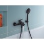 Duravit D-Code Einhebel-Wannenmischer Aufputz - Detailansicht