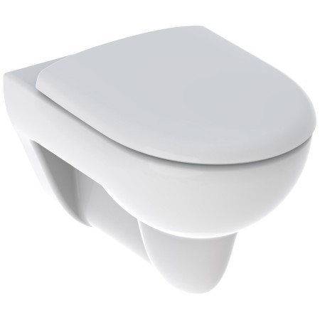 Geberit Renova Ensemble WC suspendu à chasse d'eau à fond creux avec abattant de WC