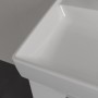 Villeroy & Boch Taro Waschtisch 120 cm mit CeramicPlus Beschichtung, 2 Hahnlöcher, ohne Überlauf - technische Ansicht