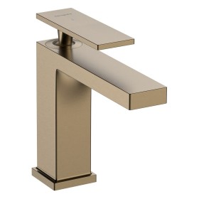 Rubinetto monocomando per lavabo hansgrohe Tecturis E 110 CoolStart con scarico a stelo