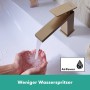Rubinetto monocomando per lavabo hansgrohe Tecturis E 110 CoolStart con scarico a stelo - immagine prodotto