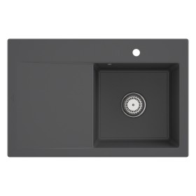 Villeroy & Boch Subway Style 45 Einbauspüle, Ablaufgarnitur mit Excenterbetätigung, Becken rechts