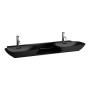 Double vasque encastrable LAUFEN INO 142 x 45 cm avec tablette centrale