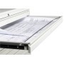 Wolfstahl Planschrank stahl 6 Schubladen 113 x 83 x 105 cm A0 lichtgrau - technische Ansicht