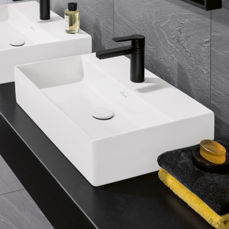 Villeroy & Boch Memento 2.0 Lavabo d'appoggio 60 cm con foro rubinetto, senza troppo pieno