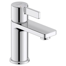Miscelatore monocomando per lavabo Duravit D-Neo S senza asta di trascinamento