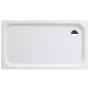 Receveur de douche LAUFEN Platina XXL 140 x 80 cm sans revêtement antidérapant