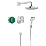 Ensemble encastré hansgrohe Croma Select E pour la douche