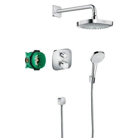 Ensemble encastré hansgrohe Croma Select E pour la douche