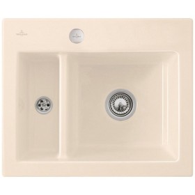 Lavello incasso Villeroy & Boch Subway 60 XM, scarico con azionamento eccentrico