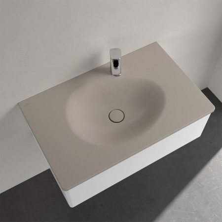 Villeroy & Boch Antao Schrankwaschtisch 80 x 50 cm, mit verdecktem Überlauf