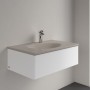 Villeroy & Boch Antao Schrankwaschtisch 80 x 50 cm, mit verdecktem Überlauf - technische Ansicht