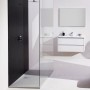Receveur de douche LAUFEN PRO Marbond 120 x 90 x 3,3 cm - vue technique