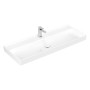 Villeroy & Boch Taro Waschtisch 120 cm mit CeramicPlus Beschichtung, 1 Hahnloch, ohne Überlauf - Detailansicht
