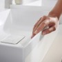 hansgrohe Xevolos E Lavabo 120 x 48 cm con foro per rubinetto senza troppo pieno - vista tecnica