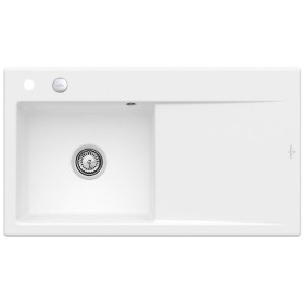 Villeroy & Boch Subway Style 50 Einbauspüle, Ablaufgarnitur mit Excenterbetätigung, Becken links
