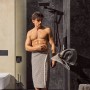 hansgrohe Pulsify E Pomme de douche à main en forme de bâton 100 1 jet EcoSmart+ - vue détaillée