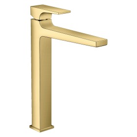 Mitigeur de lavabo monocommande hansgrohe Metropol 260 avec levier et bonde Push-Open pour vasques