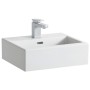Vasque à poser LAUFEN Living City 45 cm avec trop-plein et 1 trou de robinet