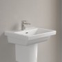 Villeroy & Boch Subway 3.0 Waschtisch 55 cm, mit 1 Hahnloch, mit Überlauf - technische Ansicht