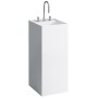 Vasque LAUFEN Kartell 37,5 x 43,5 cm, sur pied avec 3 trous de robinet