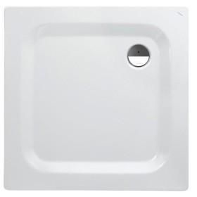 Receveur de douche LAUFEN Platina XXL 100 x 100 cm sans revêtement antidérapant