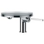 Mitigeur de lavabo monocommande LAUFEN Kartell avec disque décoratif et levier de vidage