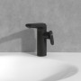 Villeroy & Boch Antao Einhebel-Waschtischarmatur mit Push-Open-Ablaufgarnitur - Detailansicht