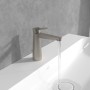 Villeroy & Boch Conum Einhebel-Waschtischarmatur mit Zugstangen-Ablaufgarnitur - technische Ansicht
