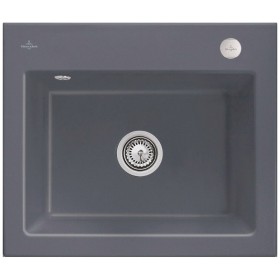 Lavello incasso Villeroy & Boch Subway 60 S, piletta con azionamento a distanza