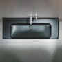 Lavabo LAUFEN MEDA 120 x 46 cm, sans trou de robinet avec trop-plein